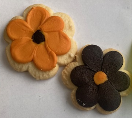 Flower Power 9oz Traditional Shortbread Tubs