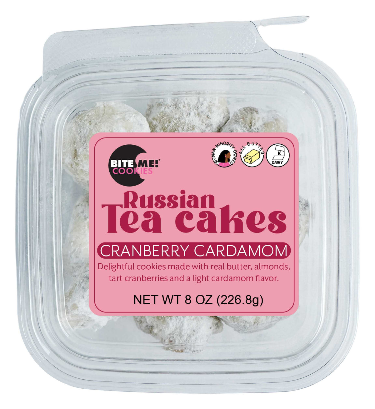 Cranberry Cardamom Tea Cookies