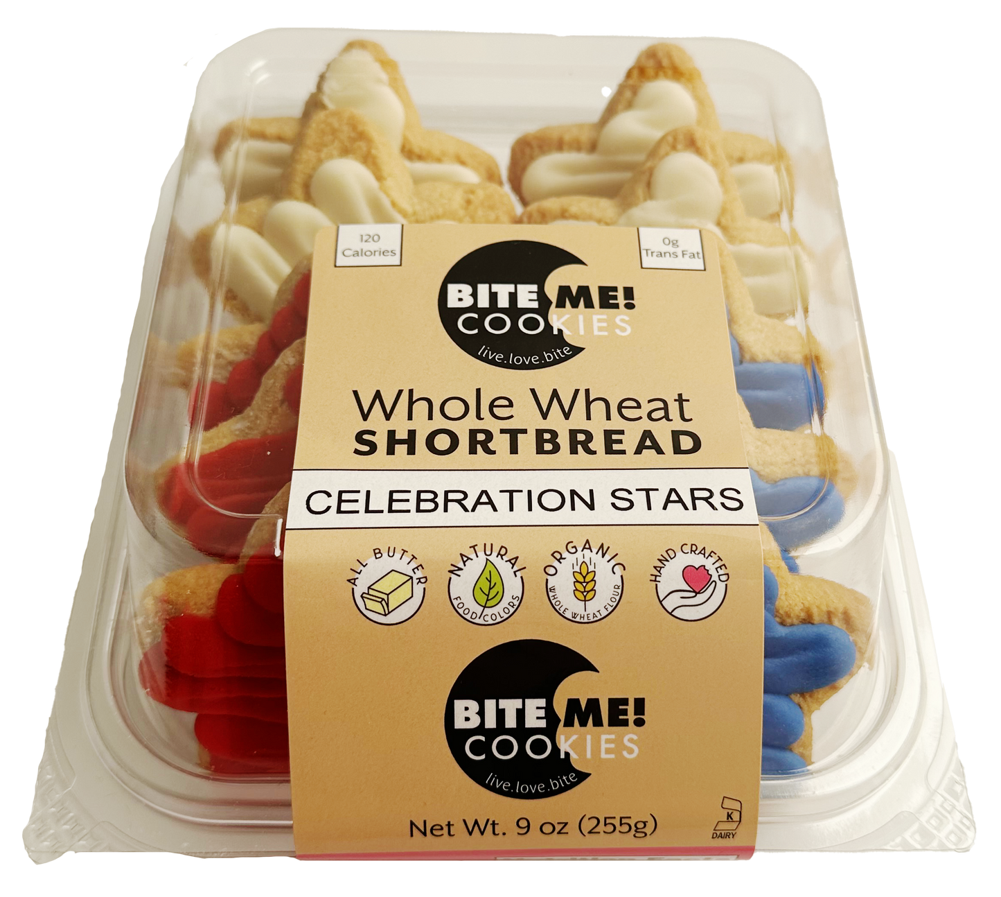 Traditional Shortbread Celebration Stars