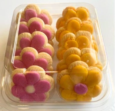 Flower Power 9oz Traditional Shortbread Tubs