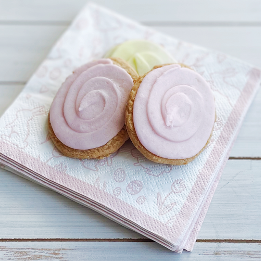 Whole Wheat Shortbread Easter Eggs