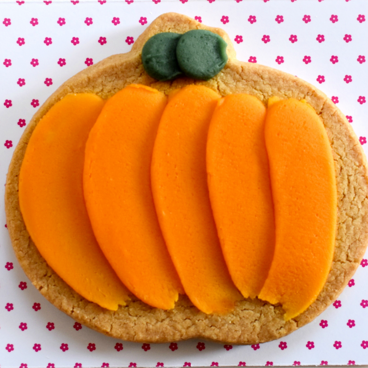 Pumpkin 2.5oz Whole Wheat Shortbread Individually Wrapped