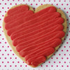 6 Hearts 2.5 oz Whole Wheat Shortbread Individually Wrapped